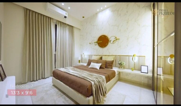 Bedroom, ajwani-prissa-pratham 3 Bedroom 1170 Sq.Ft. Apartment In Wakad Pune 10604907