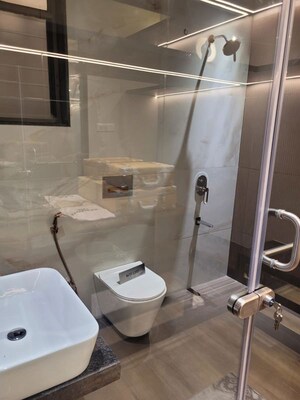 Bathroom in 3 BHK Apartment at Excellaa Tremont, Keshav Nagar – for Sale