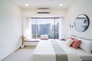Bedroom in 3 BHK Apartment at Wadhwa The Address Boulevard, Ghatkopar West – for Sale