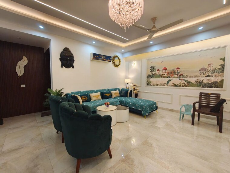 Living Room, sector 9 3 Bedroom 204 Sq.Yd. Builder Floor In Sector 9 Gurgaon 10257246
