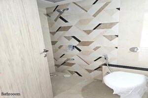 Bathroom in 3 BHK Apartment at Zen Elite, Kharadi – for Rent