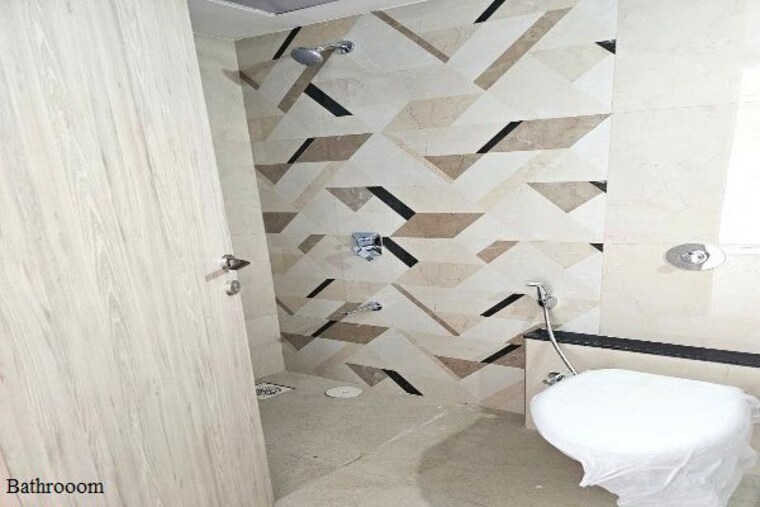 Bathroom, zen-elite 3 Bedroom 1300 Sq.Ft. Apartment In Kharadi Pune 10604919