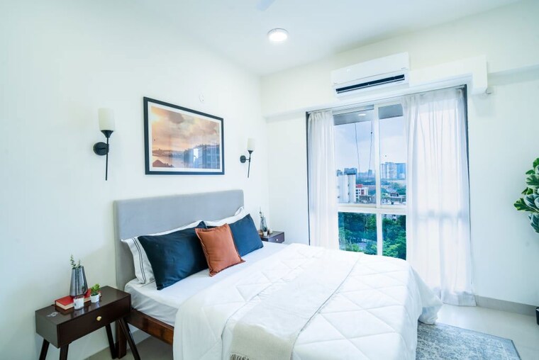 Bedroom, aspen-park 2 Bedroom 592 Sq.Ft. Apartment In Goregaon East Mumbai 10604947