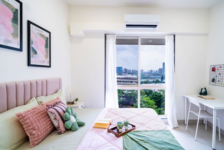 Bedroom, aspen-park 2 Bedroom 592 Sq.Ft. Apartment In Goregaon East Mumbai 10604947