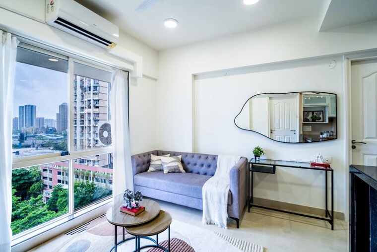 Living Room, aspen-park 2 Bedroom 592 Sq.Ft. Apartment In Goregaon East Mumbai 10604947