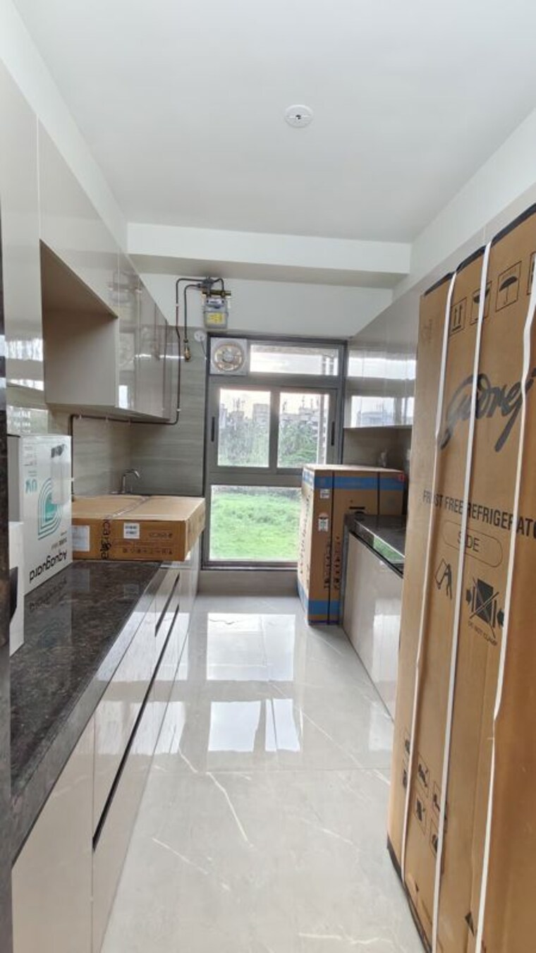 Kitchen, veena-smart-homes 2 Bedroom 590 Sq.Ft. Apartment In Kandivali West Mumbai 10604960