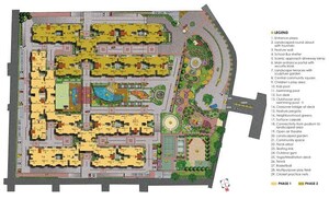 Master Plan in 2 BHK Apartment at Salarpuria Sattva Anugraha Phase 2, Vijayanagar – for Sale