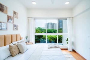 Bedroom in 1 BHK Apartment at Godrej The Trees, Vikhroli East – for Sale