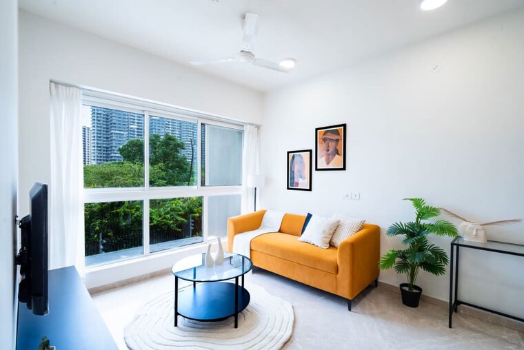 Living Room, godrej-the-trees 1 Bedroom 482 Sq.Ft. Apartment In Vikhroli East Mumbai 10604974