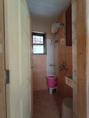 Bathroom in 1 BHK Apartment at Sector 11 Kopar Khairane – for Rent