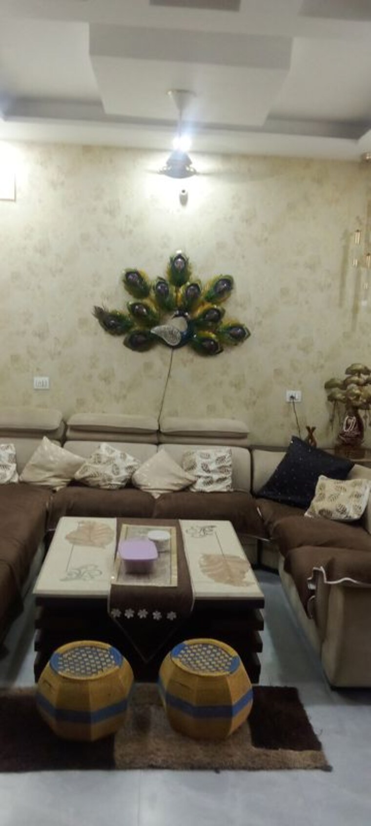 Living Room, parker-white-lily 4 Bedroom 2290 Sq.Ft. Apartment In Sector 8 Sonipat 10605025