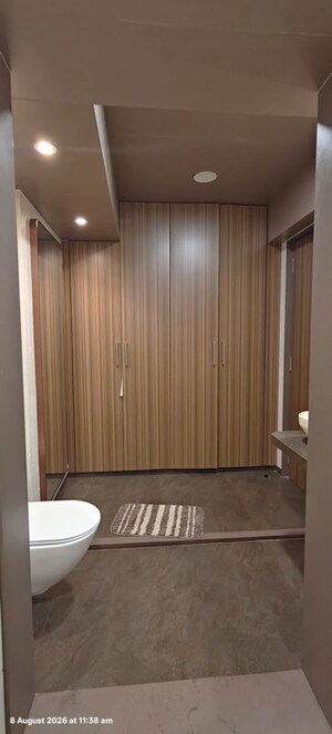 Bathroom in 3 BHK Apartment at Nahar Iris Ivy, Andheri East – for Rent