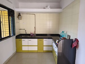 Kitchen in 3 BHK Apartment at Bhaskar Colony – for Sale