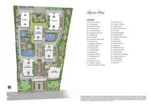 Master Plan in 3 BHK Apartment at Brigade Belvedere, Budigere Cross – for Sale