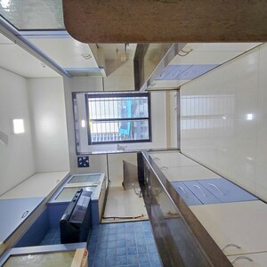 Kitchen in 3 BHK Apartment at Lakshachandi Heights, Goregaon East – for Rent