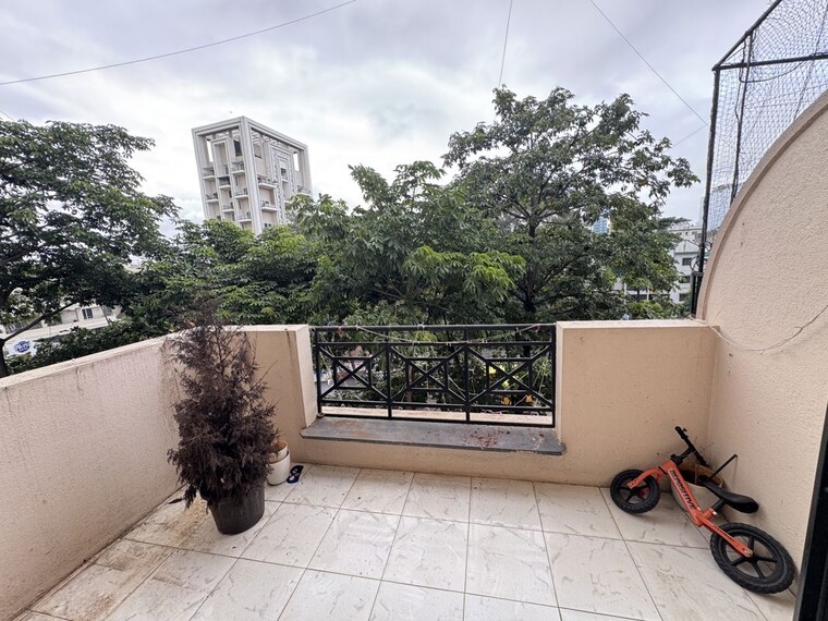 Balcony, spring-blossom 2 Bedroom 1200 Sq.Ft. Apartment In Mundhwa Pune 10605084