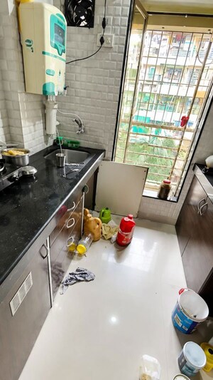 Kitchen in 1 BHK Apartment at Satyam Tower Nalasopara, Nalasopara West – for Rent