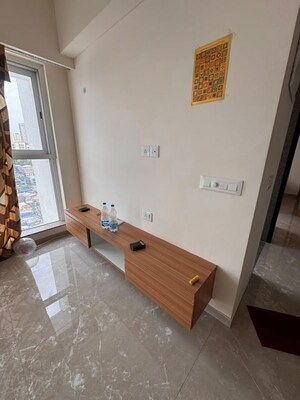 Living Room in 1 BHK Apartment at L&T Emerald Isle, Powai – for Rent