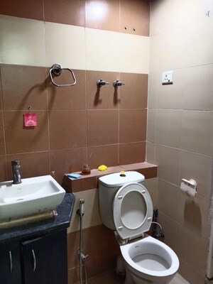 Bathroom in 2 BHK Apartment at Mahagun My Woods, Sector 16c Greater Noida – for Rent