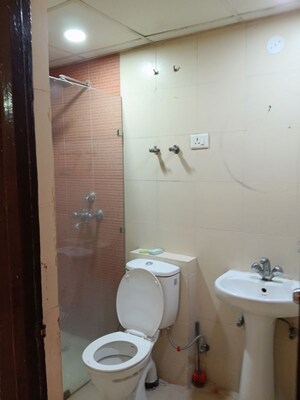Bathroom in 2 BHK Apartment at Mahagun My Woods, Sector 16c Greater Noida – for Rent
