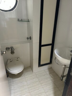 Bathroom in 2 BHK Apartment at Rag Megh Malhar, Goregaon East – for Rent