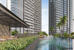 Balcony in 3 BHK Apartment at Oberoi Sky City, Borivali East – for Sale