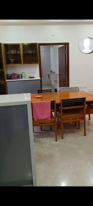 Kitchen in 3 BHK Apartment at Aurobindo Kohinoor, Serilingampally – for Rent