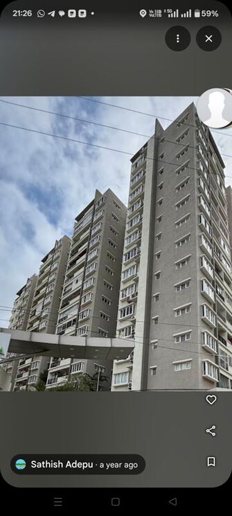 3 BHK + Study Room 1650 Sq.Ft. Apartment in Indu Fortune Fields Villas