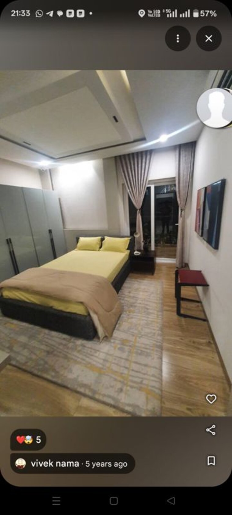 Living Room, vasavi-lake-city 2 Bedroom 1400 Sq.Ft. Apartment In Hafeezpet Hyderabad 10605375