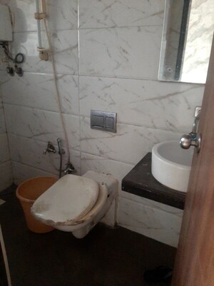 Bathroom in 2 BHK Apartment at Keshav Srishti, Bhandup West – for Rent