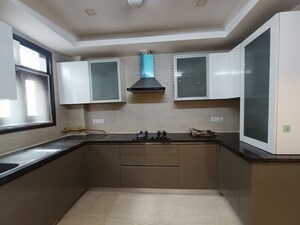 Kitchen in 3 BHK Builder Floor at Greater Kailash I – for Rent