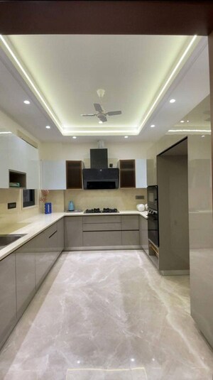 Kitchen in 3 BHK Builder Floor at Greater Kailash – for Rent
