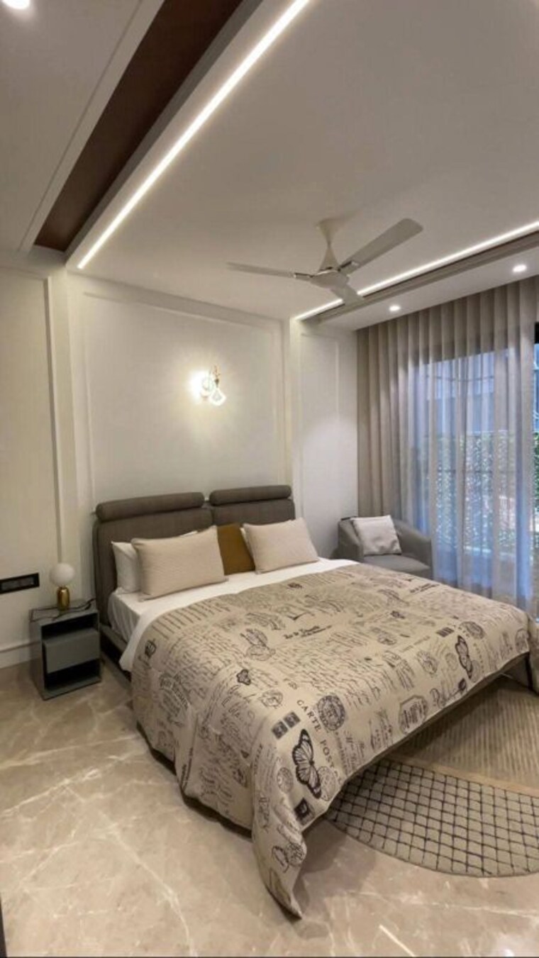 Bedroom, greater kailash 3 Bedroom 208 Sq.Yd. Builder Floor In Greater Kailash Delhi 10605383