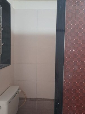 Bathroom in 1 BHK Apartment at Vakratunda Residency, Dhokali – for Rent