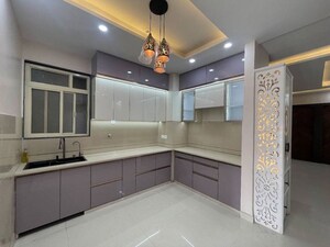 Kitchen in 3 BHK Builder Floor at Greater Kailash – for Rent
