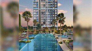 Swimming Pool in 4 BHK Apartment at Adani Codename LIT, Thane West – for Sale