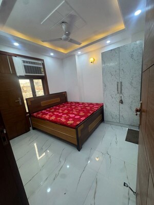 Bedroom in 2 BHK Builder Floor at Panchsheel Vihar – for Rent