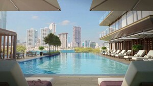 Swimming Pool in 3 BHK Apartment at Birla Niyaara, Worli – for Sale