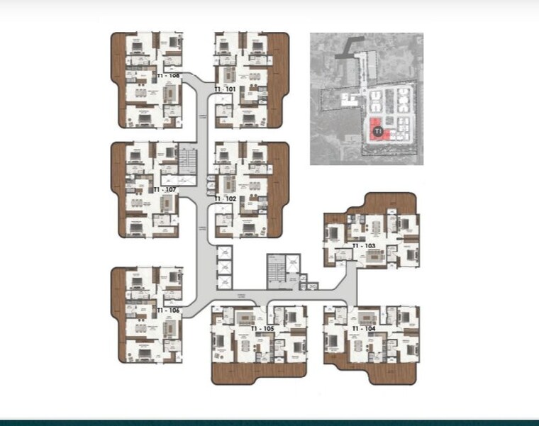 Floor Plan, mana-verdant-terraces 3 Bedroom 1910 Sq.Ft. Apartment In Sarjapur Road Bangalore 10605410