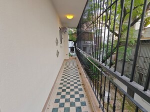 Balcony in 4 BHK Builder Floor at Safdarjung Development Area – for Rent