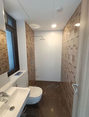 Bathroom in 3 BHK Apartment at Lodha The Park, Worli – for Rent