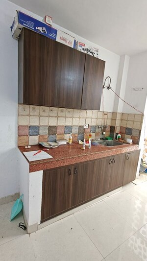 Kitchen in 1 BHK Builder Floor at Malviya Nagar – for Rent