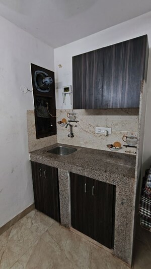 Kitchen in 1 RK Builder Floor at Malviya Nagar – for Rent