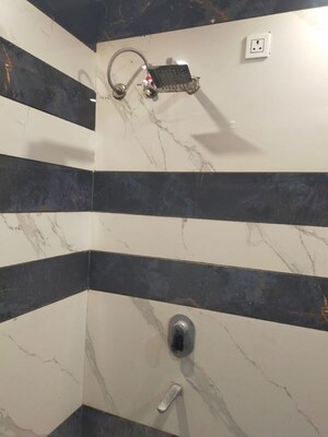Bathroom in 2 BHK Builder Floor at Badal Colony – for Rent