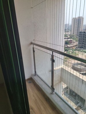 Balcony in 1 BHK Apartment at Durga Imperial, Kalyan East – for Rent