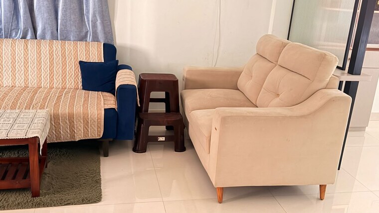 Living Room, salarpuria-sattva-cadenza 2 Bedroom 1200 Sq.Ft. Apartment In Kudlu Gate Bangalore 10605524