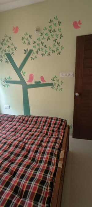 Bedroom in 2 BHK Apartment at GK Rose Icon, Pimple Saudagar – for Rent