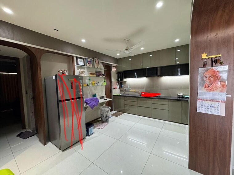 Kitchen, pacifica-reflections 2 Bedroom 825 Sq.Ft. Apartment In Near Nirma University On Sg Highway Ahmedabad 10605577