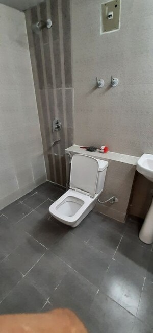 Bathroom in 3 BHK Apartment at Sector 19b Dwarka – for Rent