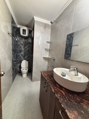 Bathroom in 1 BHK Apartment at Ignou Road – for Rent